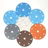 6Inch 9-Hole High Performance Hook and Loop Automotive Sandpaper Film Sanding Discs for Wet/Dry Polishing