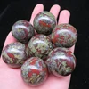Wholesale Natural Small Dragon Blood Gemstone Polished Quartz Crystal Balls Spheres