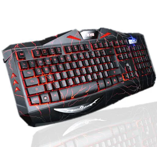 

Best Sell gaming RGB mechanical wired keyboard for game lover, Black white