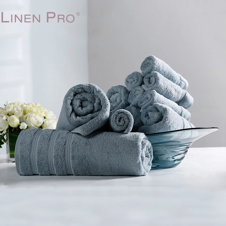 

Luxury Terry Towelling Hand Towel Set 100 Cotton Dobby Adults Knitted YARN DYED 24 Hours Dobby Border 1SET Rectangular 16S