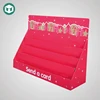 Bespoke CMYK Printing Display Counter for Cards and Notebooks, Pop Up Exhibits Display Stands