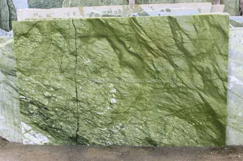 Polished Ming Green Marble Slab