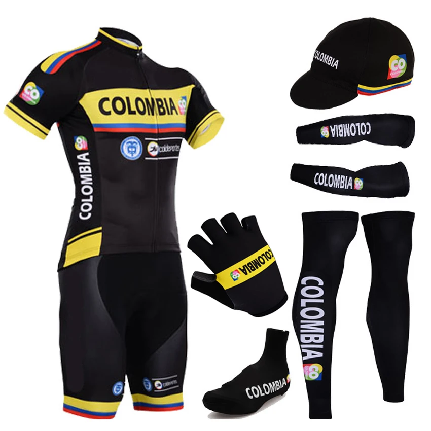 2015 COLOMBIA team men cycling clothing bicycle jersey
