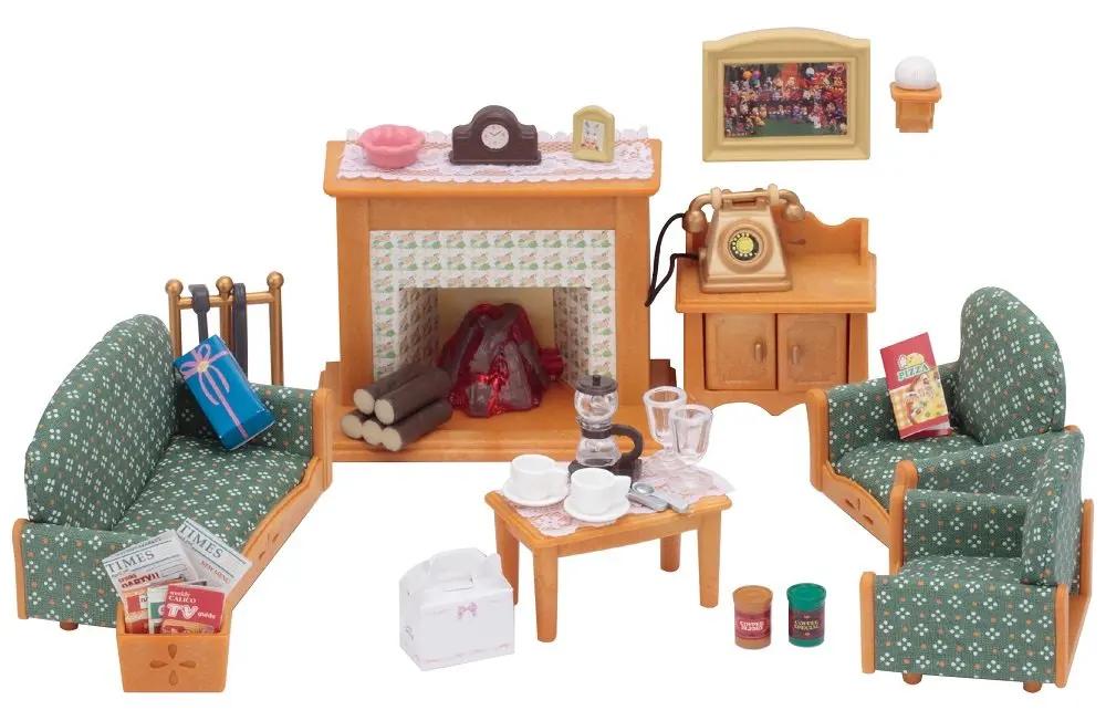 Buy Calico Critters Deluxe Living Room Set And Parent S