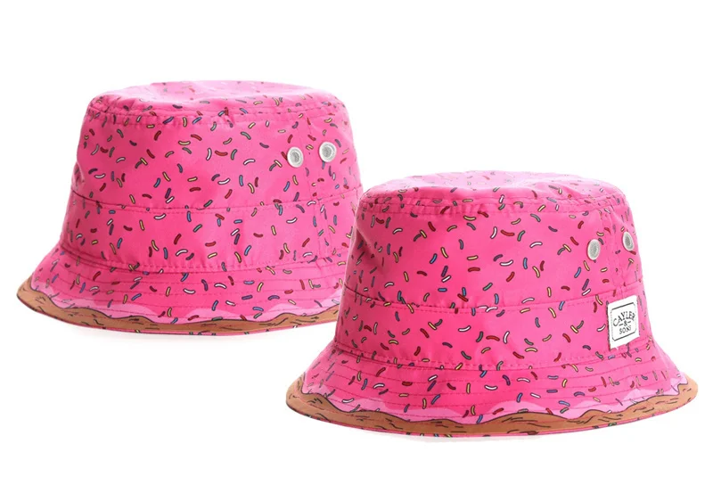 pink fishing hat