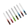 Popular Styles Nail Glass File with Acrylic Stones Different Colors/Size/Shapes