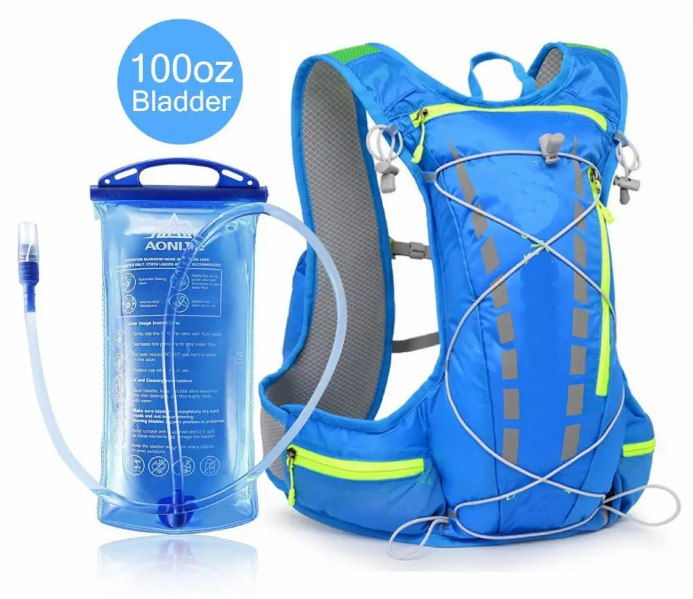Hydration Pack Vest Lightweight Running 100oz Storage Pocket Water