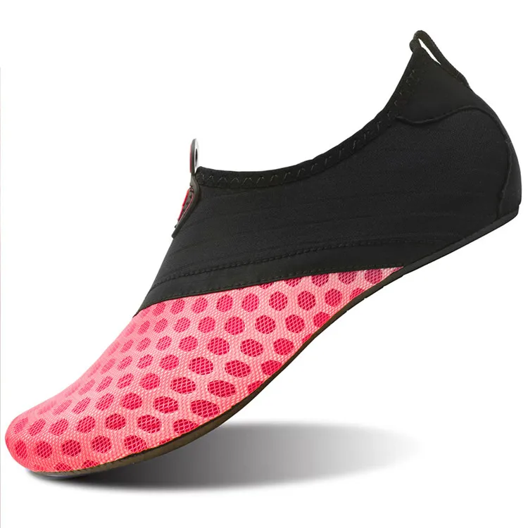 

Hot Sale Quick Drying Athletic Lightweight Anti-Slid Barefoot Beach Swimming Aqua Water Shoes for Women, Multi