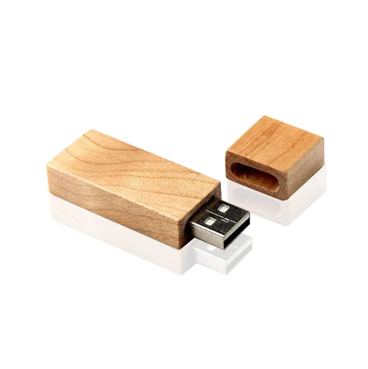 16GB Wood Custom Logo USB Stick Free Sample USB 2.0 3.0 Memory USB Flash Drive