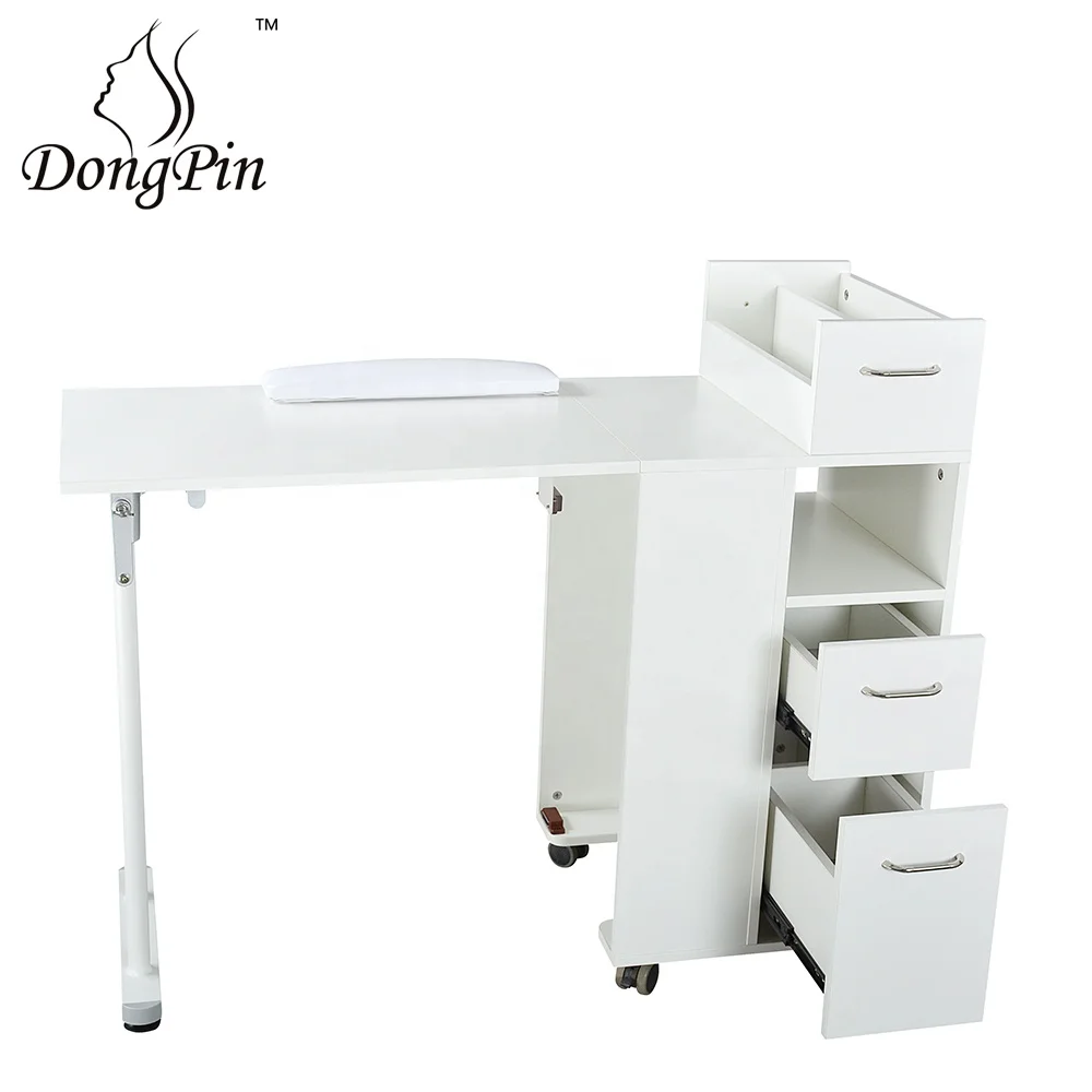 Hair Salon Storage Cabinet Nails Table Salon Manicure In White Color Buy Hair Salon Storage Cabinet Nails Table Salon Manicure Nails Table Salon Product On Alibaba Com