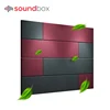 Fabric acoustic panel sponge diffuser acoustic fabric wall panel