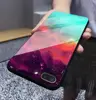 Free Shipping Starry Moon Cover For iphone X 8 7 6 6s Plus OTAO Tempered Glass Space Phone Case For iPhone XS MAX XR Coque