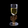 New Product Ideas 2018 Cactus Shaped Glass,Stem Wine Glass