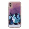 Christmas Deer Animal Pattern Quicksand Liquid Soft Tpu case for iPhone X