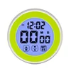 KH-CL040 KING HEIGHT Battery Watch Magnetic Countdown LCD Mini Hower Kitchen Bedroom Clock Kids Interval Game Digital Timer