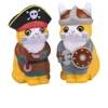 2019 New Arrival Wholesale Custom Kawaii Animal Cosplay Pirate Squishy Cat