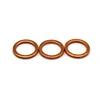 Good quality and all sizes Brass/flat copper gasket