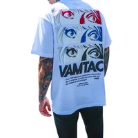 

Manufacture Custom Cotton Plain Clothing Screen Printing Oversized t shirt hip hop men women