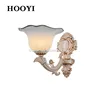2019 hot sales European glass Wall Lamp /classical metal wall lamp,wall bracket light fitting