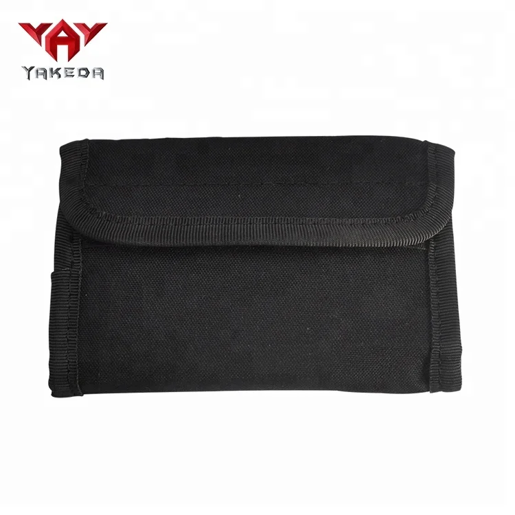 

YAKEDA durable nylon army pouch travel military wallet card holder for men, Any color as customer's required