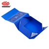 Custom Rigid Luxury Foldable Cardboard Flat Pack Magnetic Closure Product Packaging Paper Gift Storage Box Wholesale