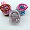 Telephone Wire Elastic Hair tie Ponytail Holders Hair Ring Hair band