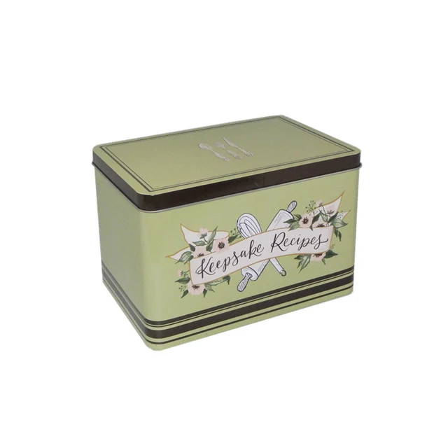 tin card box