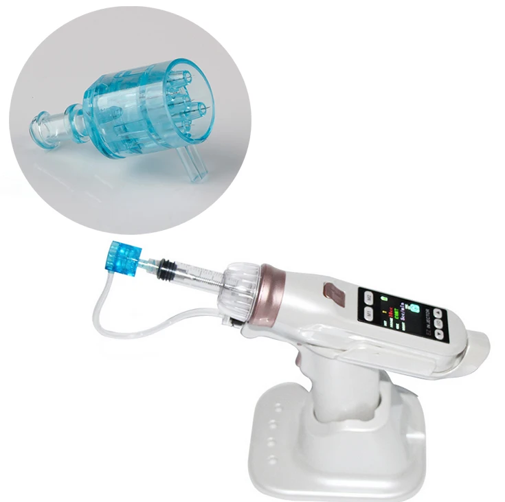 

Hydro Vacuum Mesotherapy Gun meso water Injection Injector Facial Skin, White or customozied