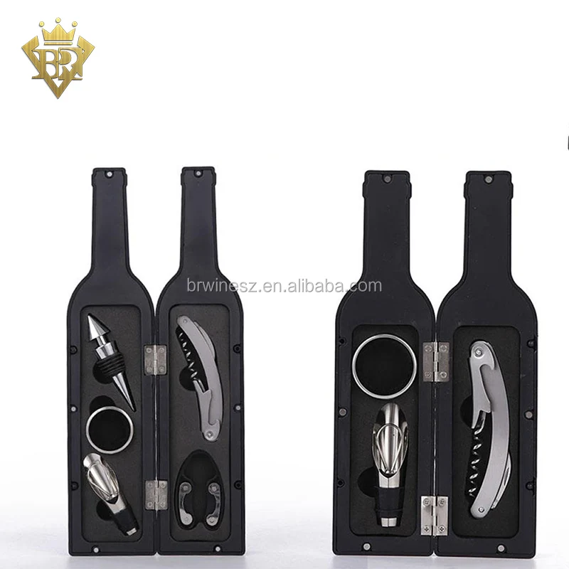3 Pieces Wine Bottle Accessory Kit