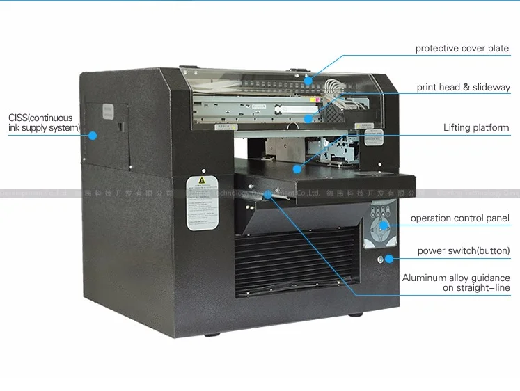  A3 Format 100 New 8 Colors Eco Solvent Printer 