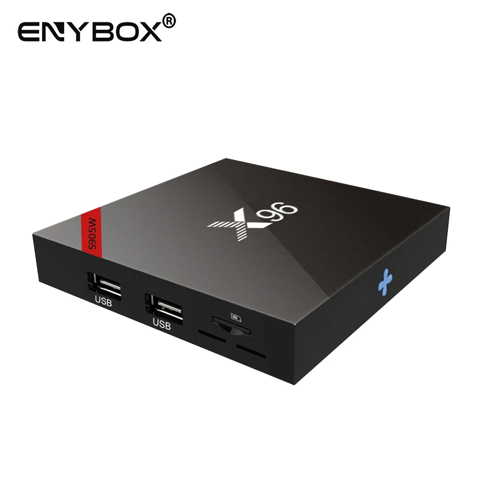 

Newest arrivals X96II cheapest s905w quad core 2gb ram 16gb rom firmware update android 7.0 iptv set top box wifi, Black