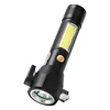 New Arrival COB Flash Light LED Flashlight Multi Function Rechargeable Torch