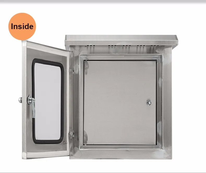 304 Stainless Steel Ip65 Waterproof Dustproof Electrical Wall Mounted