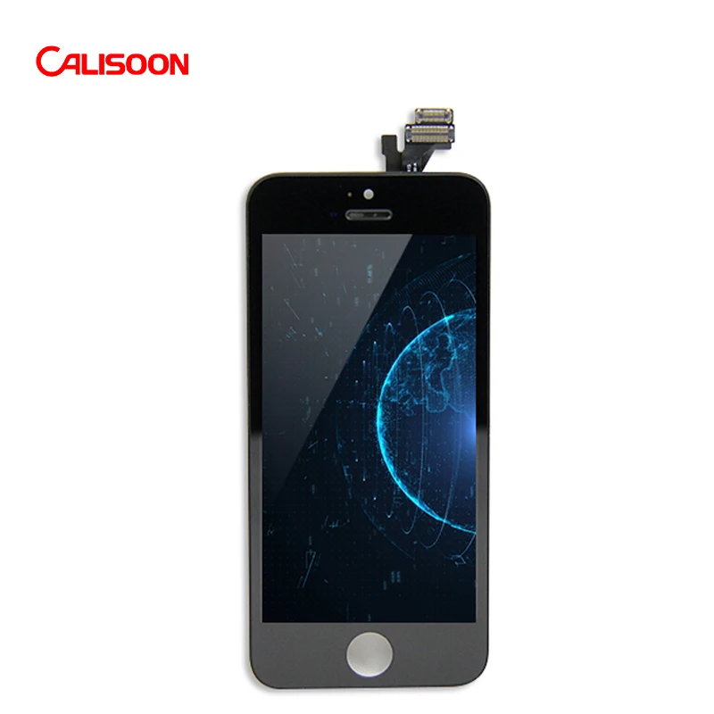

Calisoon Shenzhen Factory OEM Tianma GradeAAA LCD Touch Screen Replacement For iPhone 5 LCD Display With Digitizer Assembly, White;black