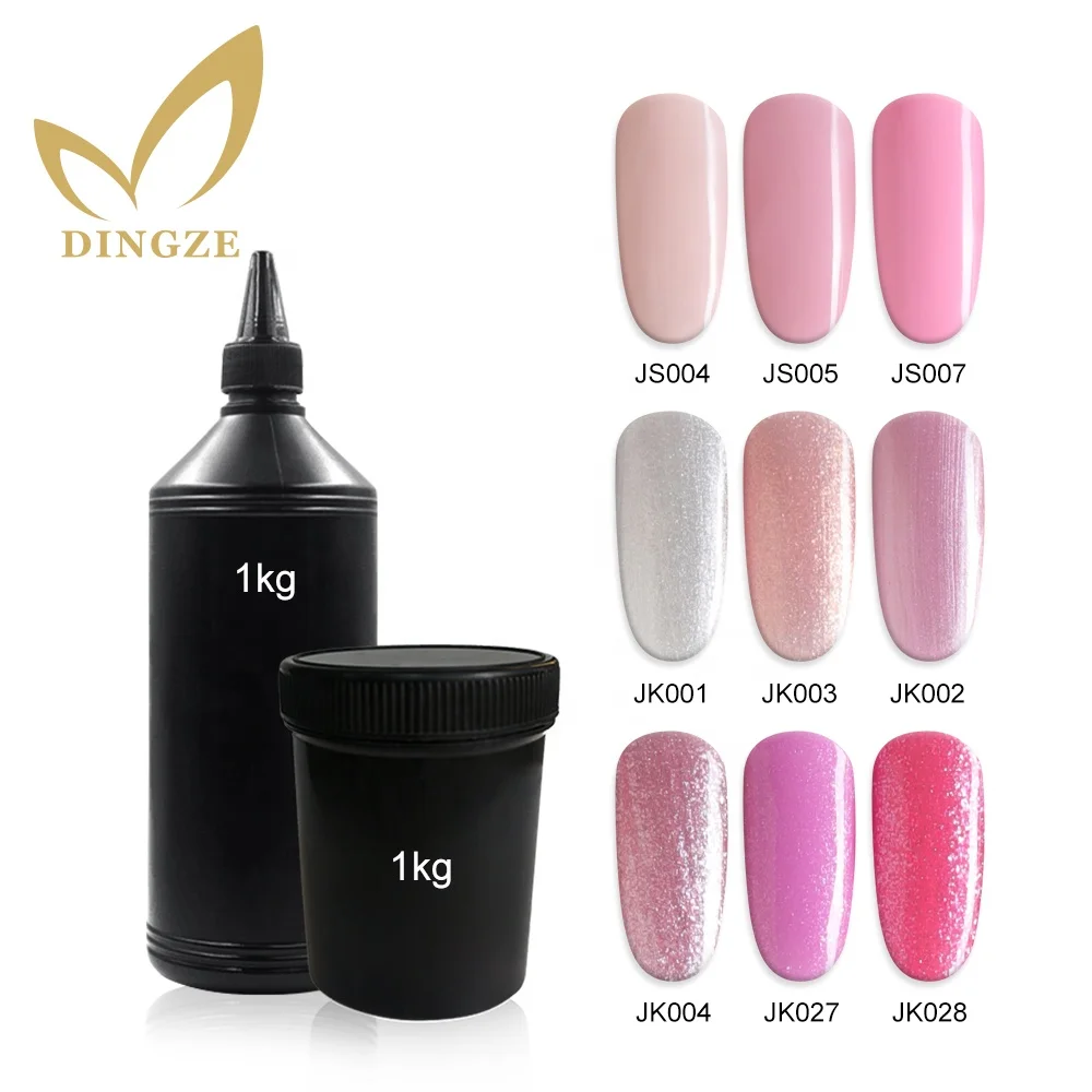 

Dingze 2770 Colors Free Sample UV gel 1kg Nail Gel Polish 1 KG, 2770 colors for choose,or customised your color