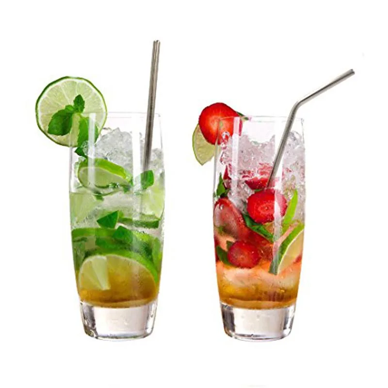 

Fashion Trends Eco Friendly Stainless Steel Straws, Silver