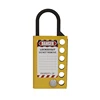 Super September China Padlock Lock Aluminum Alloy 6 Hole Lockout Hasp
