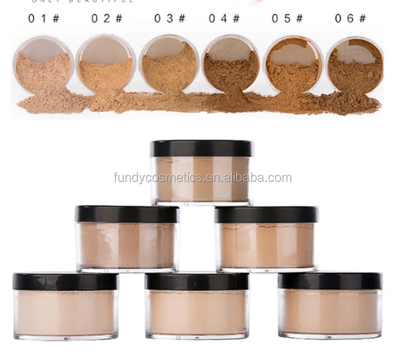 

private label Custom Banana Luxury Loose Powder Setting Powder