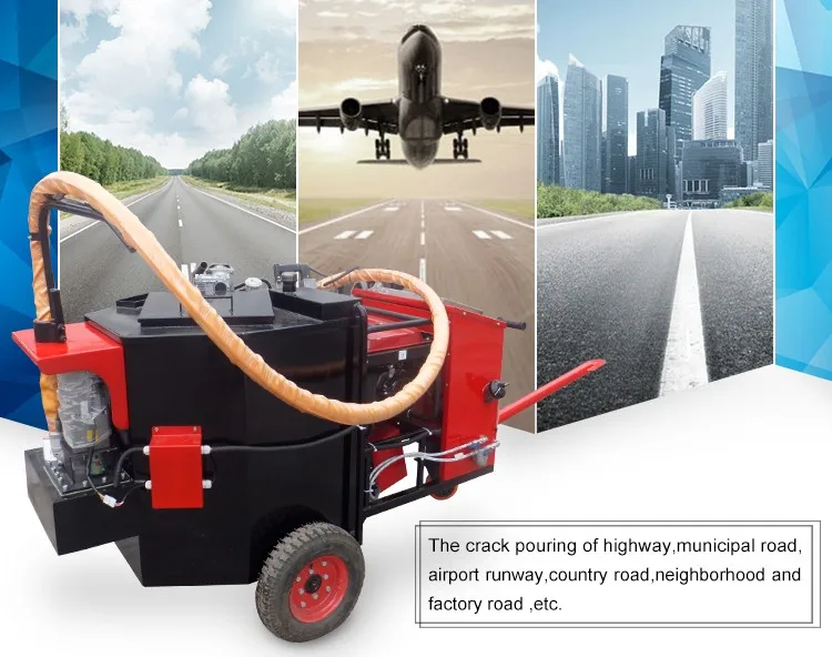 Hot sale asphalt road crack repair machines/ road crack sealer