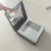 Free Sample Assurance Accept 2016 New Design Rectangle Matte Black Outside Silver Dates Gift Box With Shiny Silver Inside