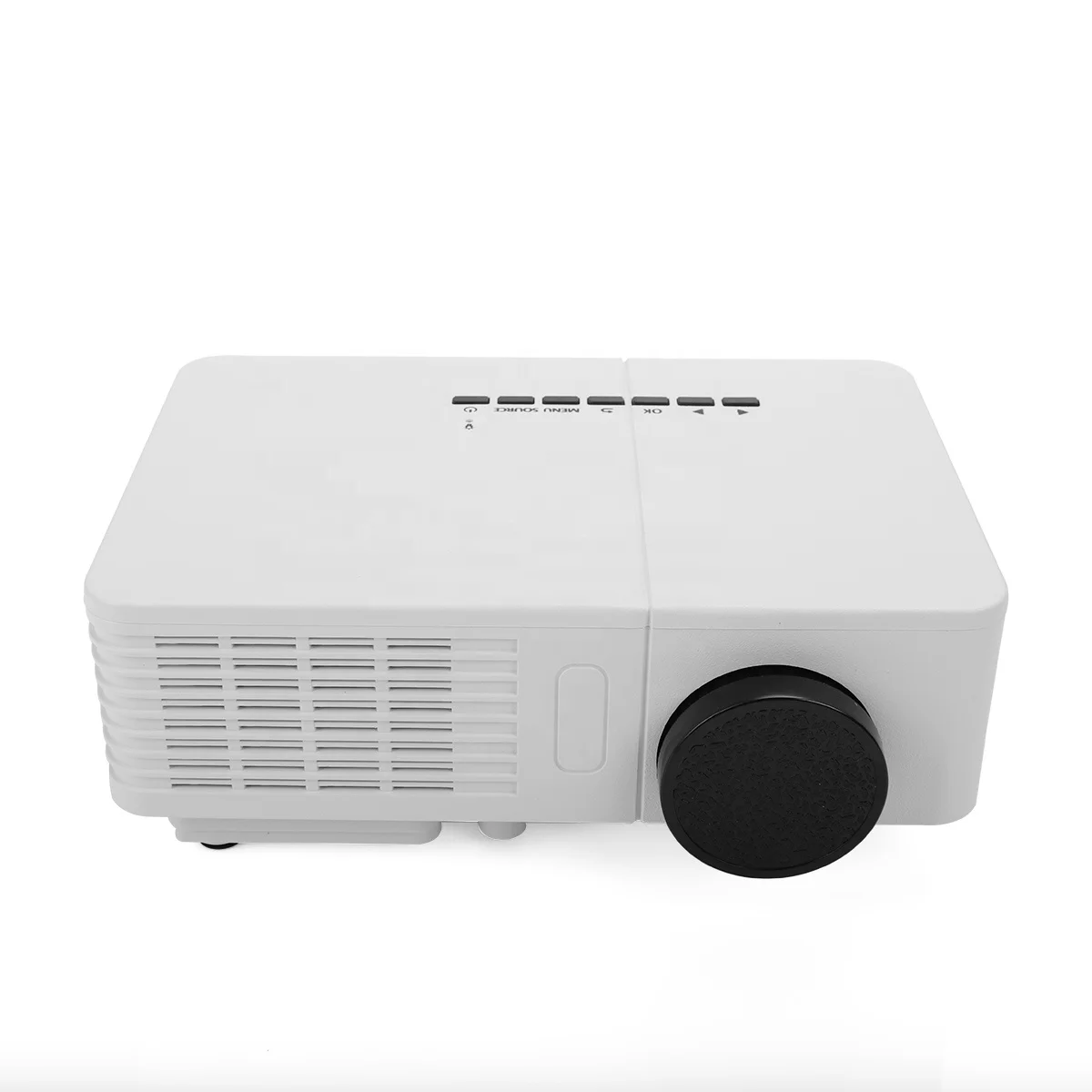 

New hot mini portable led projector home theater projector YG300 and OWLENZ SD20 beamer, Black;white