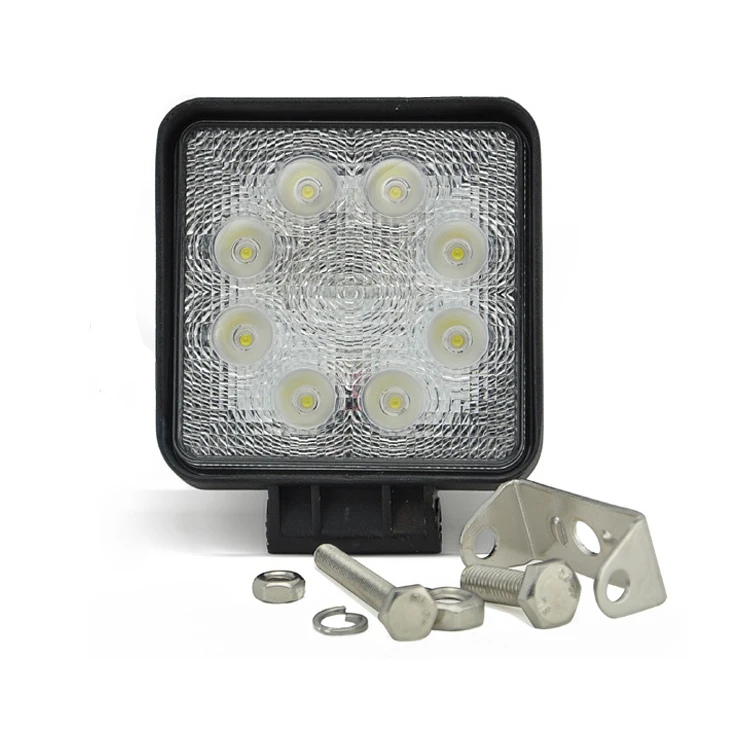 Super Bright Spot Flood Square 4 24w 12 Volt Led Truck Work Light