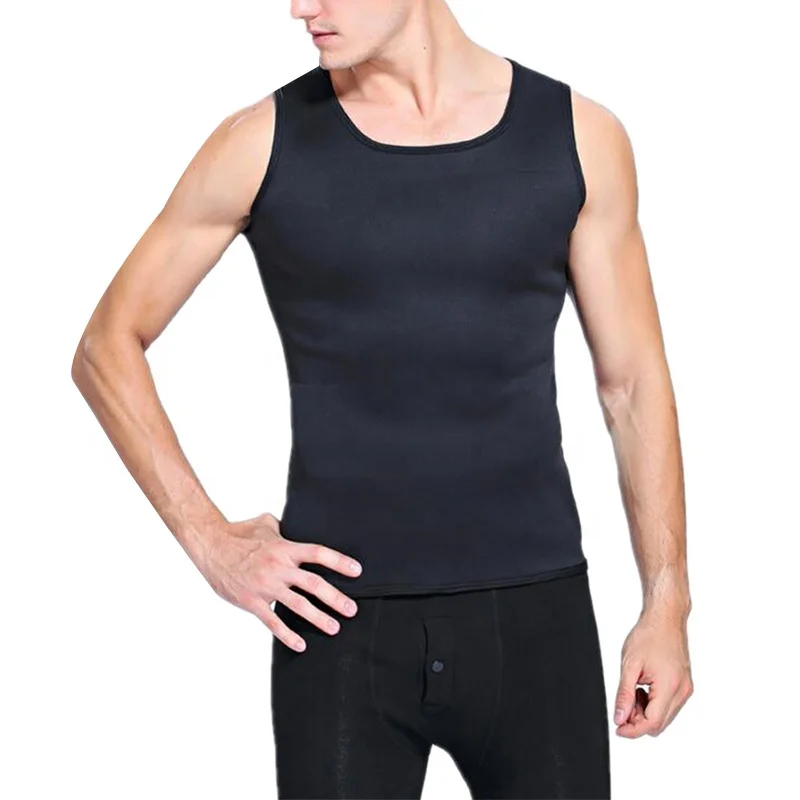 

Tank Top Slimming Vest Weight Loss Shape wear for men Custom Printed Pullover Tank Top Jogger Men wholesale