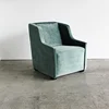 2019 New Latest Design Velvet Cushion Designer Modern Classics Fabric Green Velvet Sofa For Home Decor