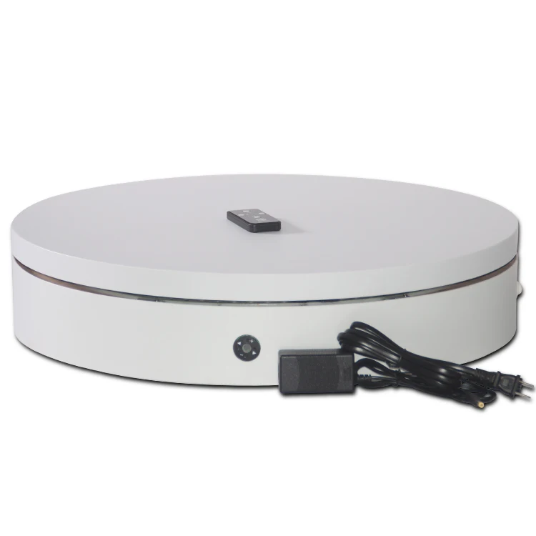 3D photography 360 degree rotating turntable