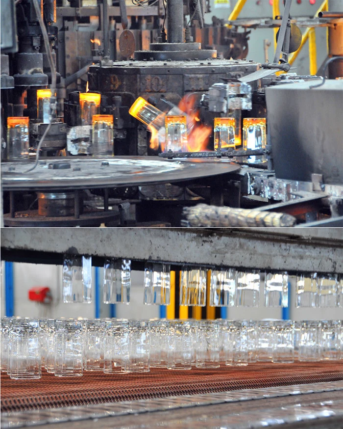 machine made glasses process