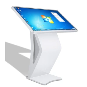 42 inch Touch Screen Information Kiosk Floor Stand