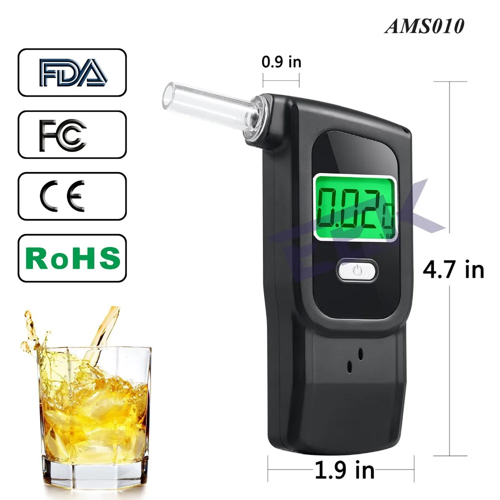 Wholesale Professional Digital Breathalyzer Alcohol Tester With Fda ...