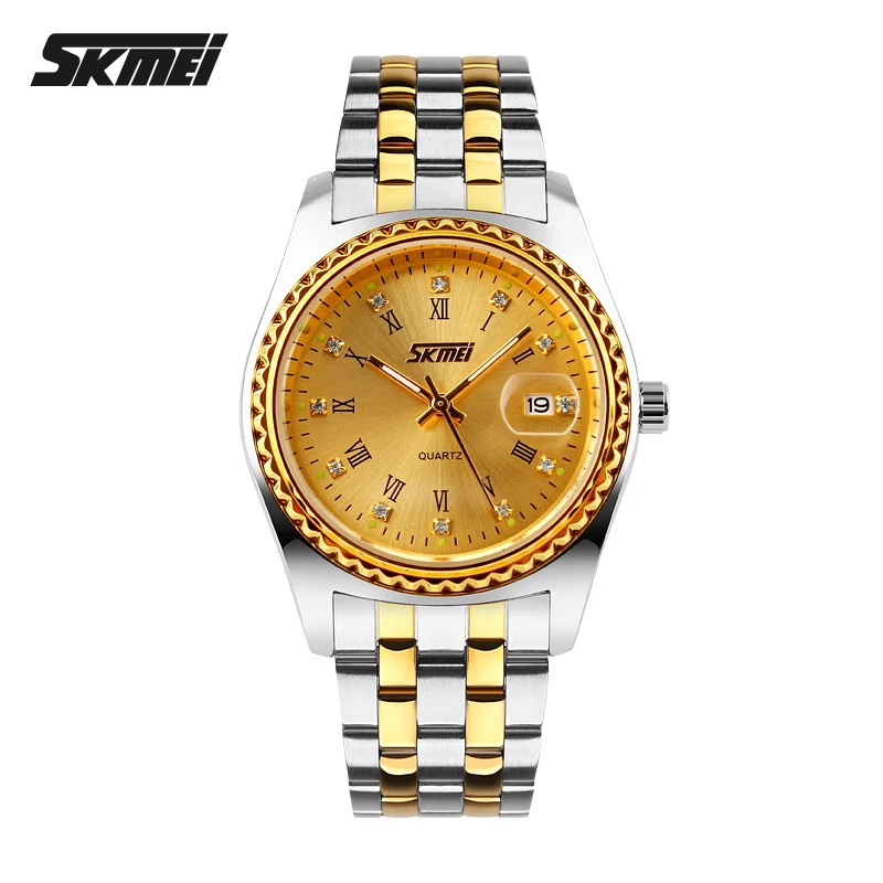 

skmei quartz men sport zinc alloy quartz stainless steel water resistant watch CE ROHS9098, N/a