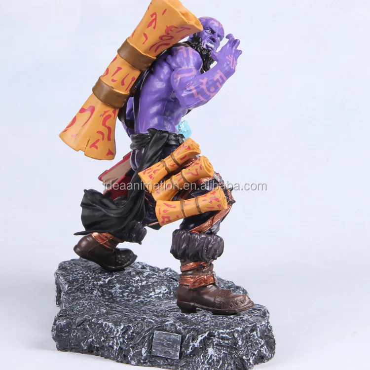 Custom Resin Action Figure Maker 3d Colorful Game Figure For Display